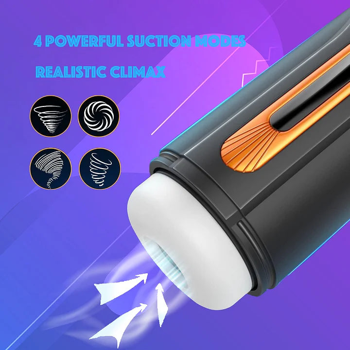 Adventurer 6 IN 1 Automatic Telescopic Sucking Male Masturbator