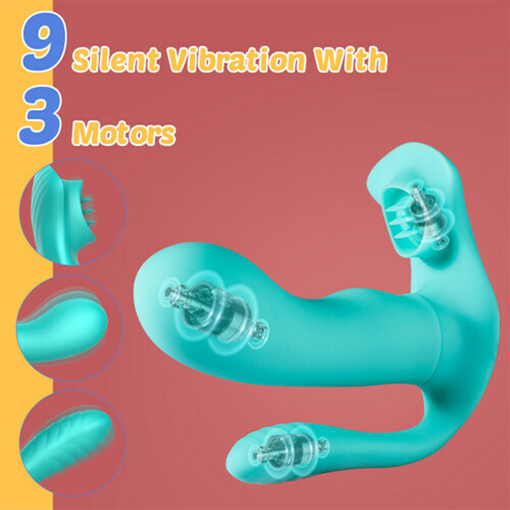 Wireless Remote Control Female Vibrating Masturbator