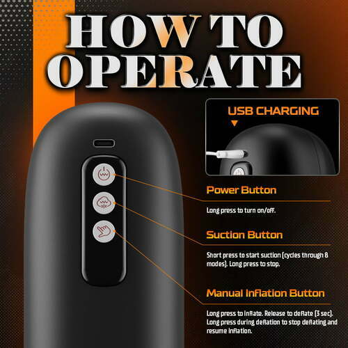 Sophia – 8 Vibration 8 Sucking Modes 3D Realistic Sleeve Automatic Male Masturbator