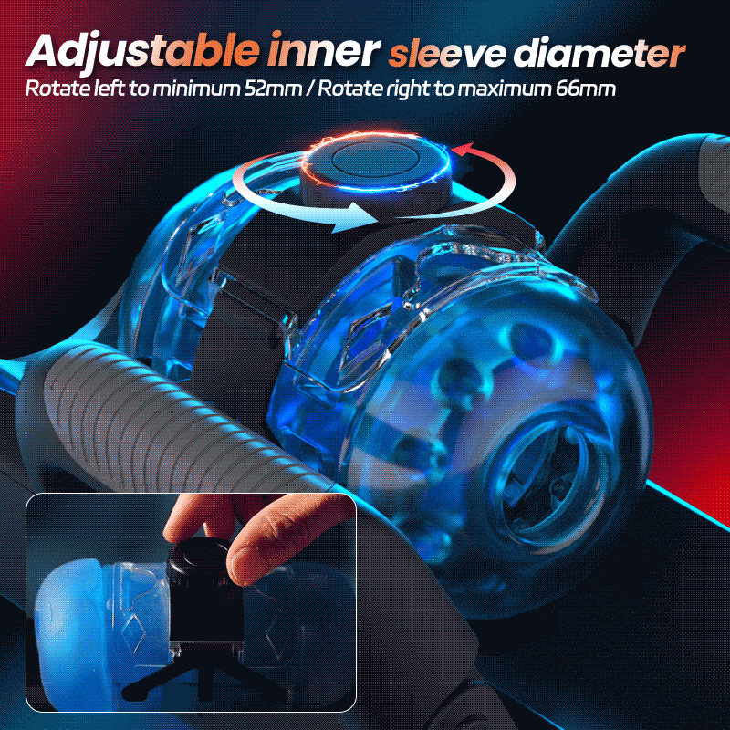 Venom - Telescopic Adjustable Tightness Phone Stand Automatic Male Stroker