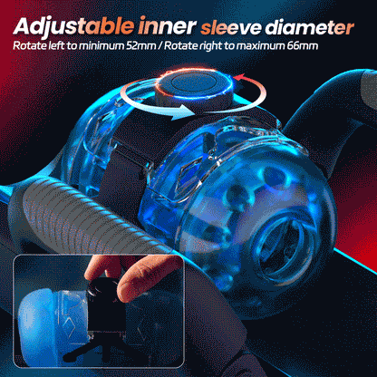 Venom - Telescopic Adjustable Tightness Phone Stand Automatic Male Stroker