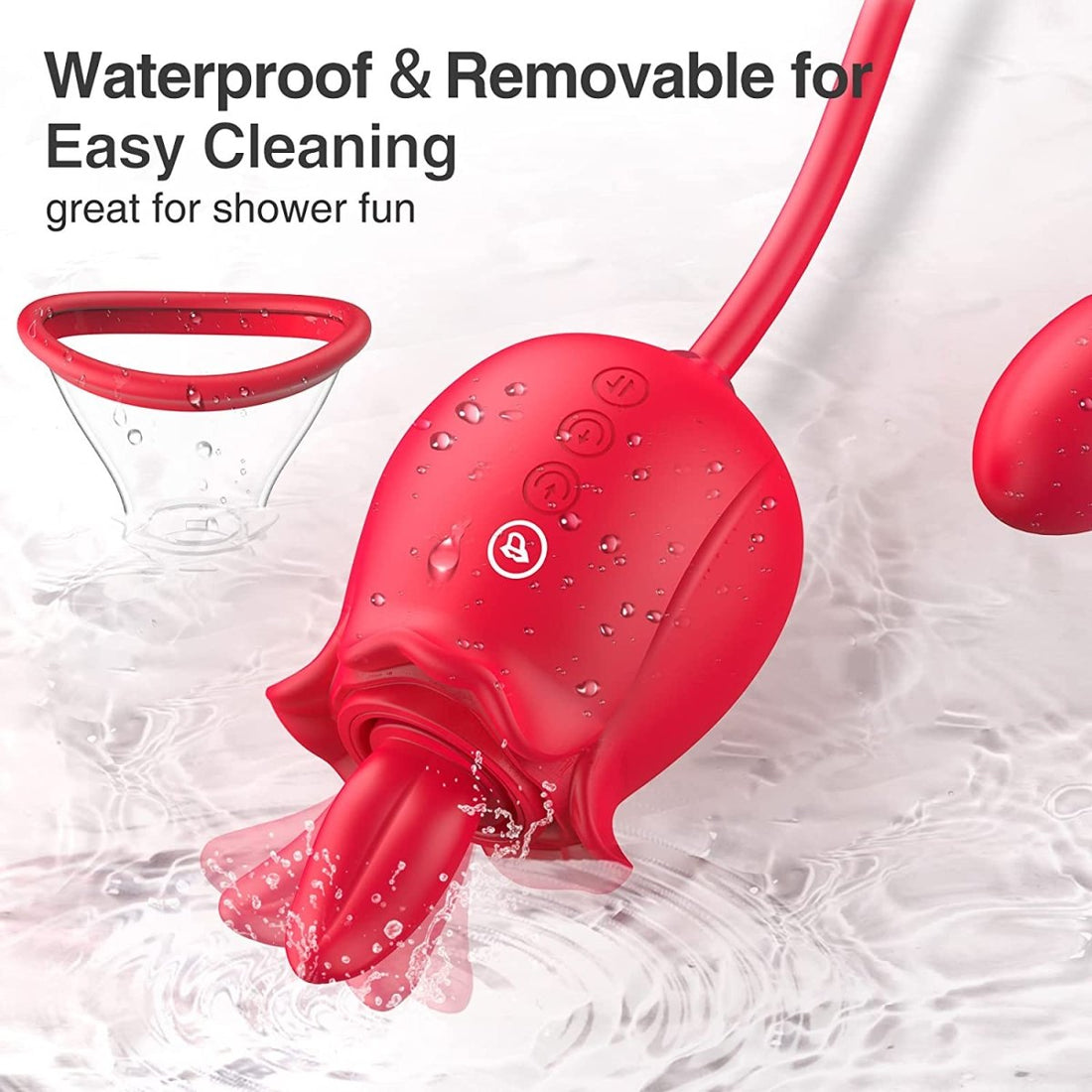 3 in 1 Upgrade Rose Stimulator to Hit all Hot Spots