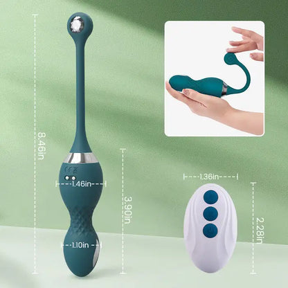 CLARA Electric Rotating Clitoral Vibrator Prostate Massager for Couple