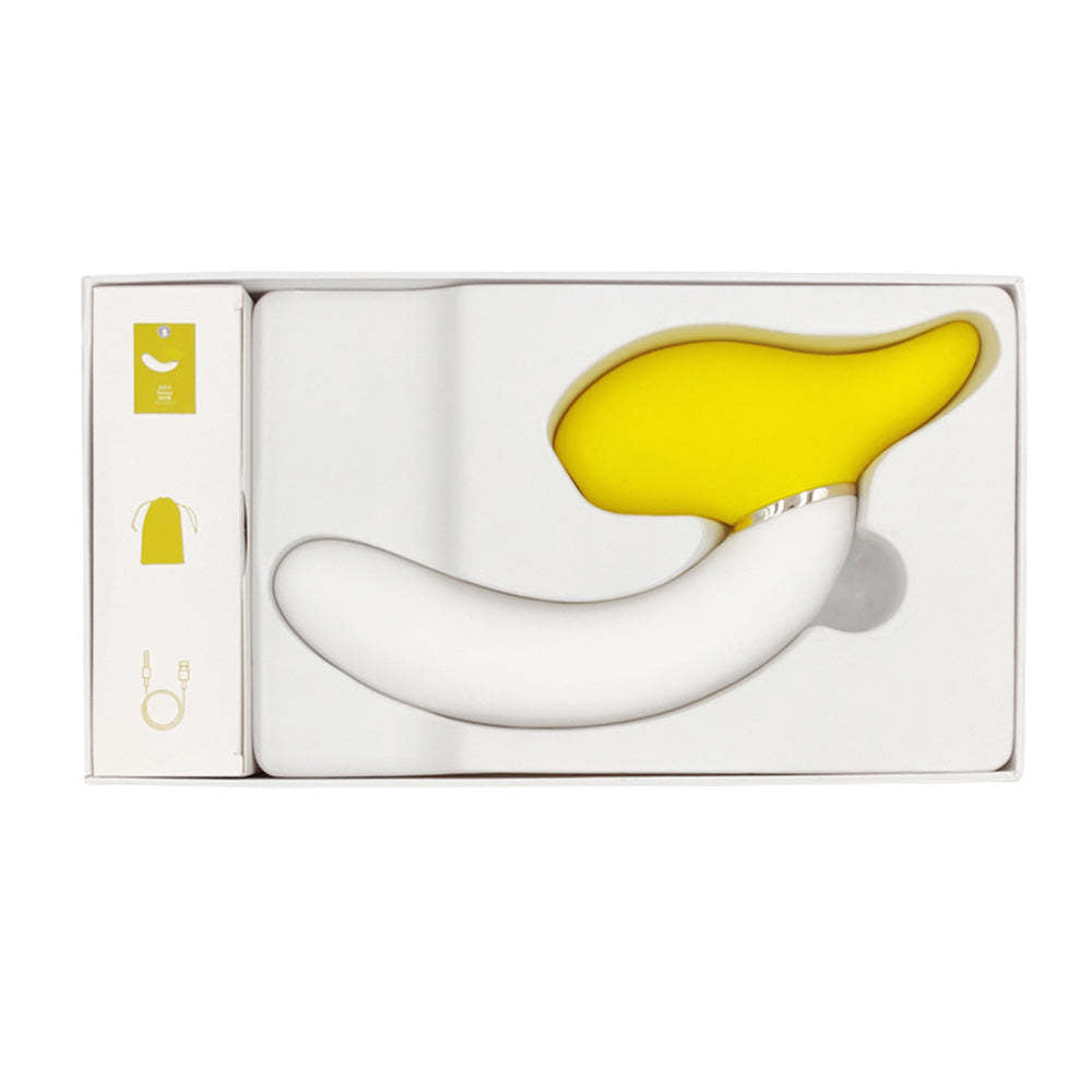 Banana Vibrating Dildos Spin Suck Telescoping Dildo