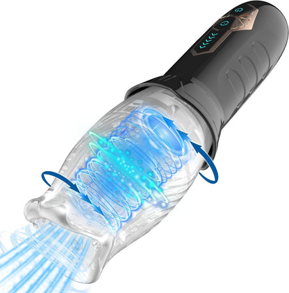 Master - Automatic Thrusting & Rotating Male Masturbator