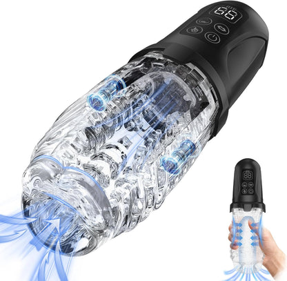Master - Automatic Thrusting & Rotating Male Masturbator