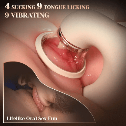Clitoral Arousal 9 Licking Vibrating 4 Sucking Triple Stimulation Vibrator