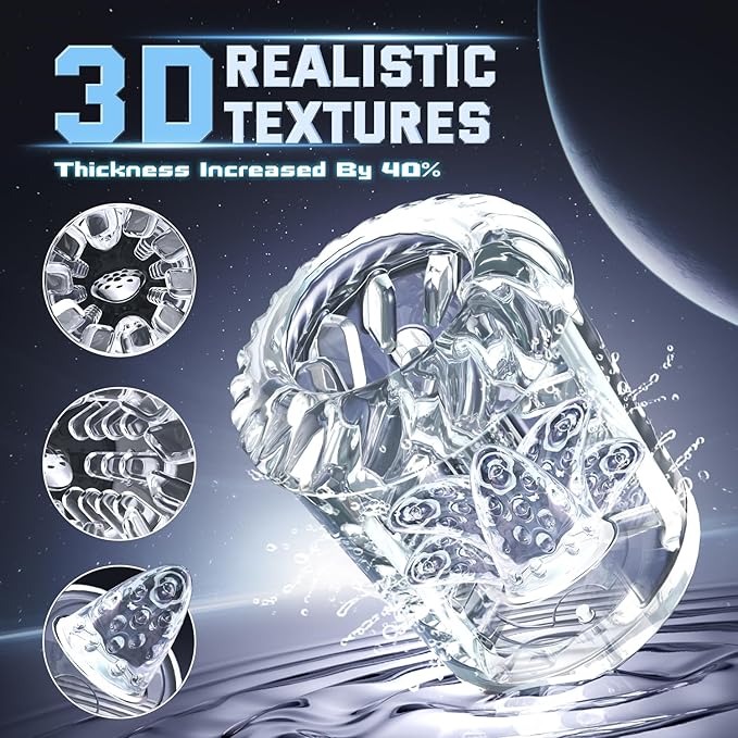 Automatischer Masturbator für Männer mit Stoß-, Leck- und Vibrationsfunktion