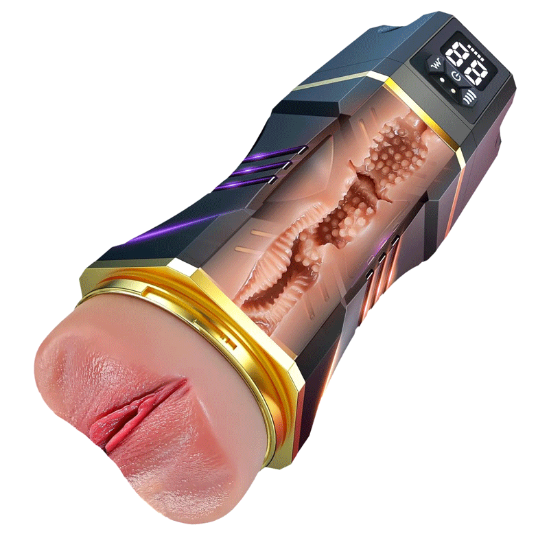 Nexus – Intelligenter, vibrierender Taschenmasturbator mit 5 Saugmodi 