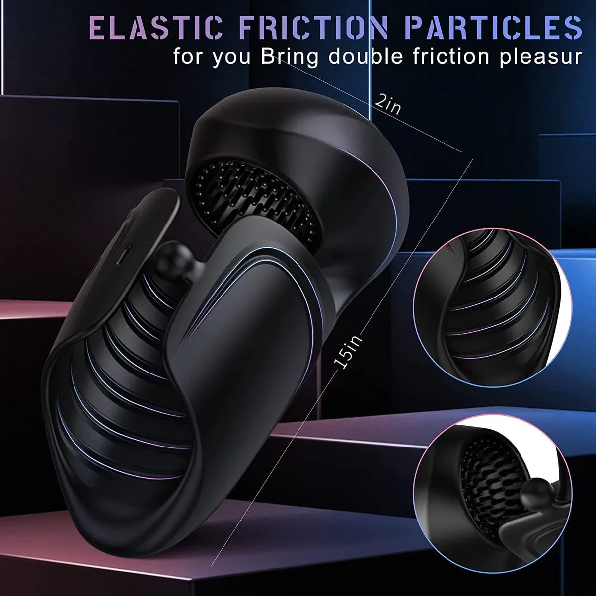Körpertrainingsgerät – Vibrationstrainer für die Eichel des männlichen Penis