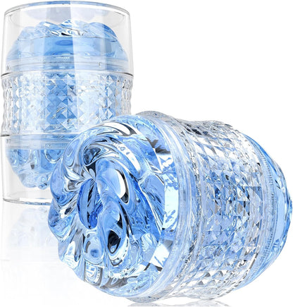Spiral Motion Male Masturbator - Transparent Crystal Sleeve