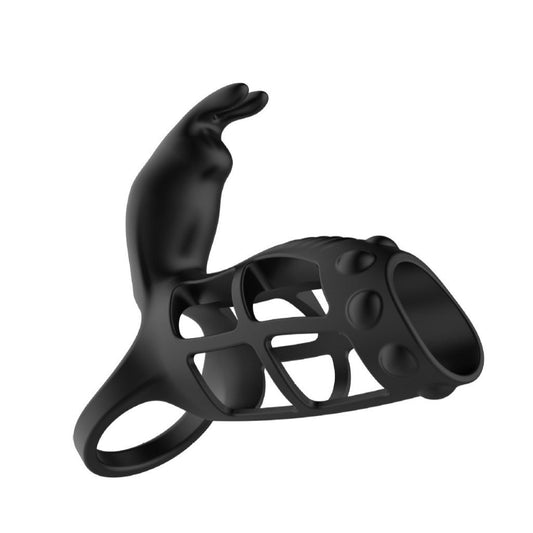 Vibrations-Penisring mit kabelloser Fernbedienung und App-Steuerung