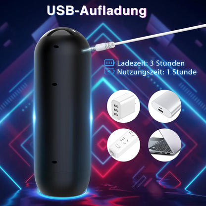 Automatischer 3-in-1-Masturbator für Männer – Saugfunktion • Vibration • Heizfunktion • High-Tech-Hülle 