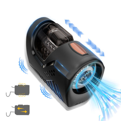 Automatischer Stoß- und Vibrations-Masturbator für Männer – Raumkapsel-Design