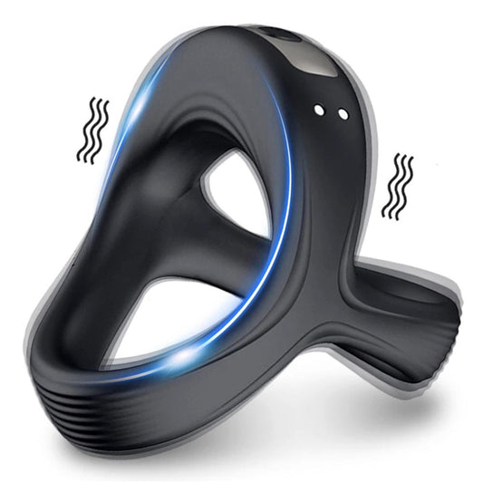 Penisring für Männer, USB-Ladefunktion, Vibrationsmassage, Masturbator für Männer