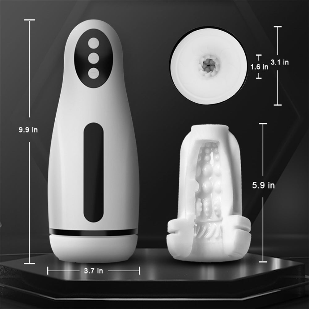 Saug- und Vibrationstechnologie-Masturbator für Männer