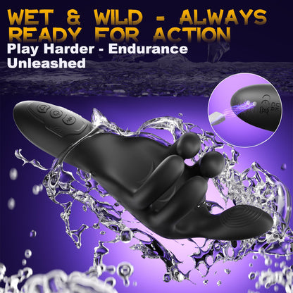 Automatischer 3-in-1-Masturbator für Männer – Vibrations-, Klemm- und Massagefunktion 