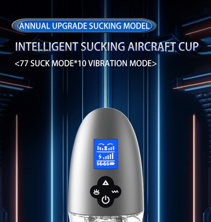 Ein-Klick-Saug-Masturbatorbecher für Männer – Hochgeschwindigkeits-Vakuum-Stroker 