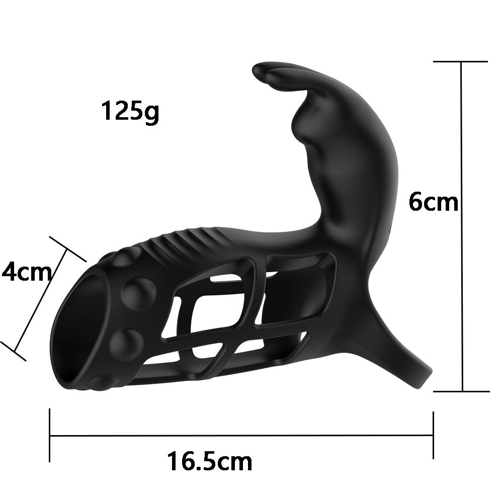 Vibration Cock Ring Wireless Remote Control APP Male Penis Ring