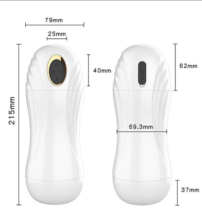 Automatischer 3D-Masturbator für Männer – 360°-Saugfunktion, Vibration &amp; Tiefenmassage 